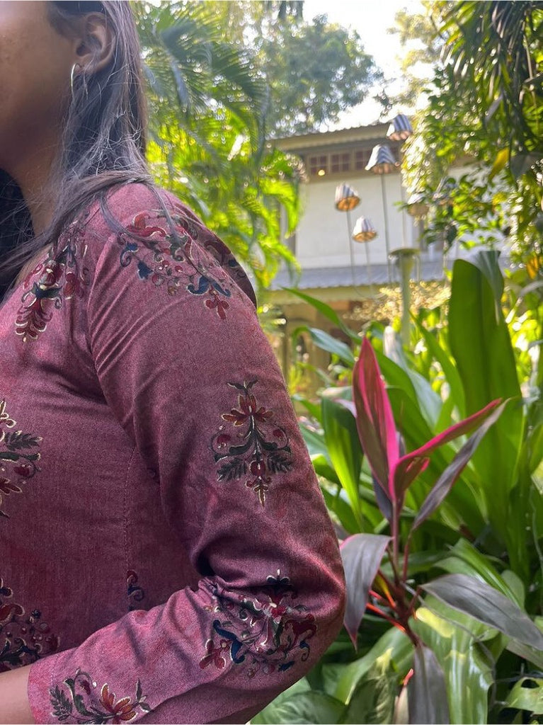 Tuta suit - Dhoti Style