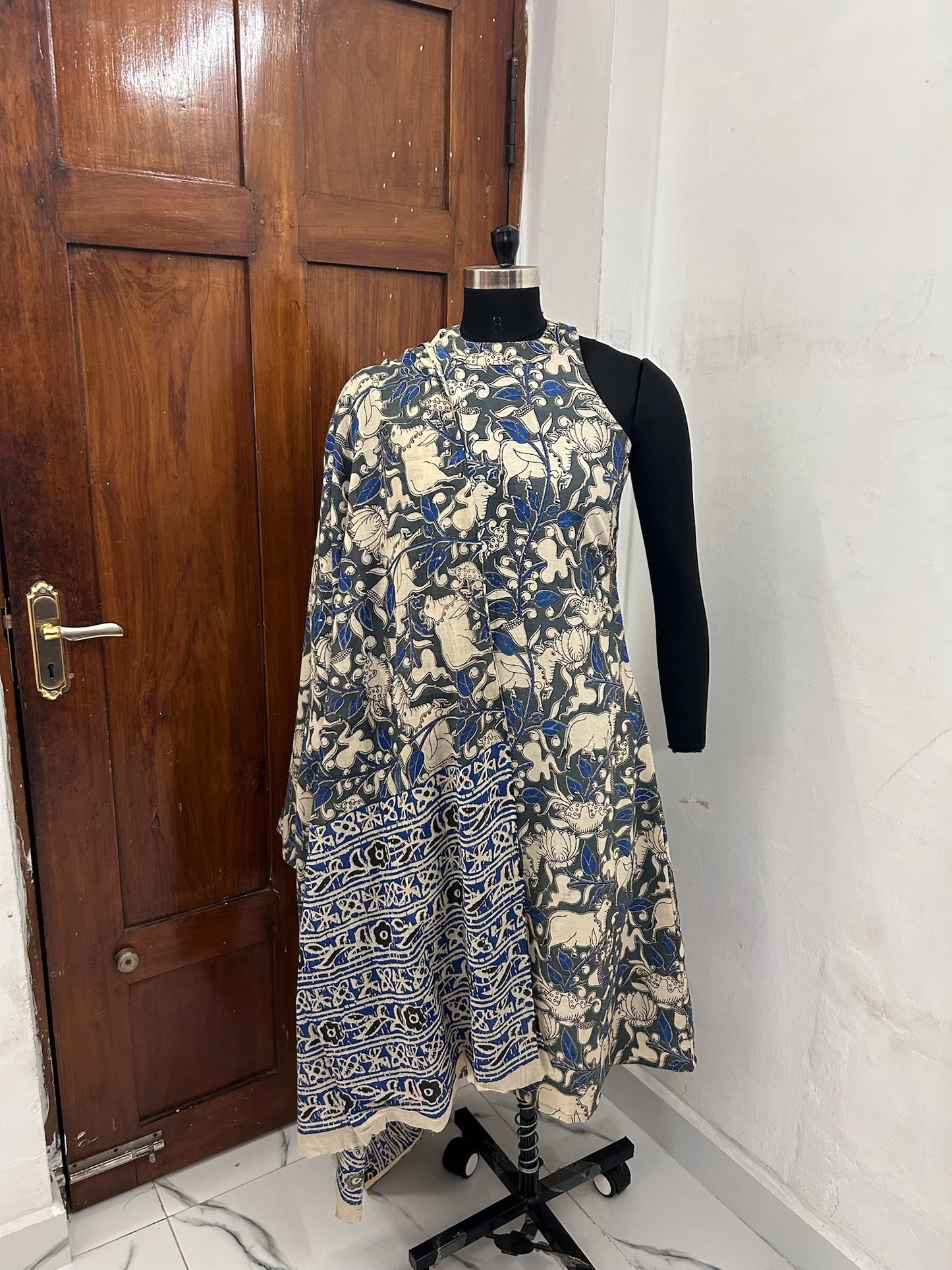 Incredible India Kalamkari Halter Neck Top