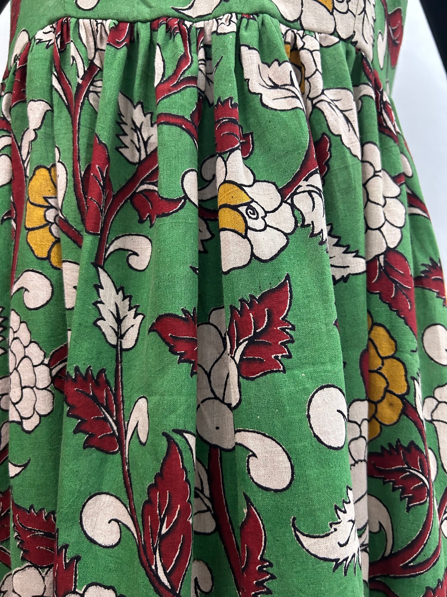 Santorini Sunset Stripes Strap maxi