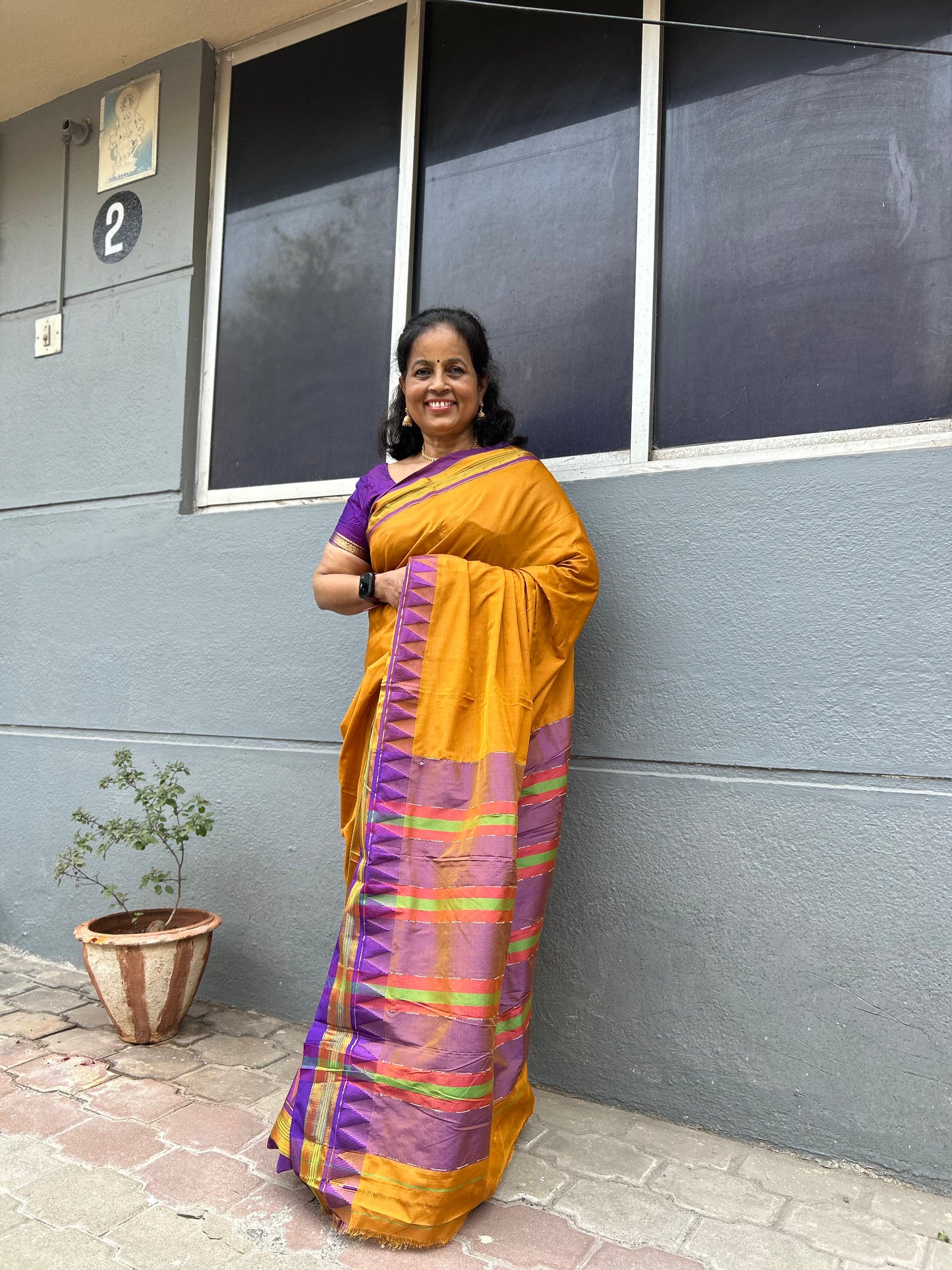Isha Ilkal Cotton Saree