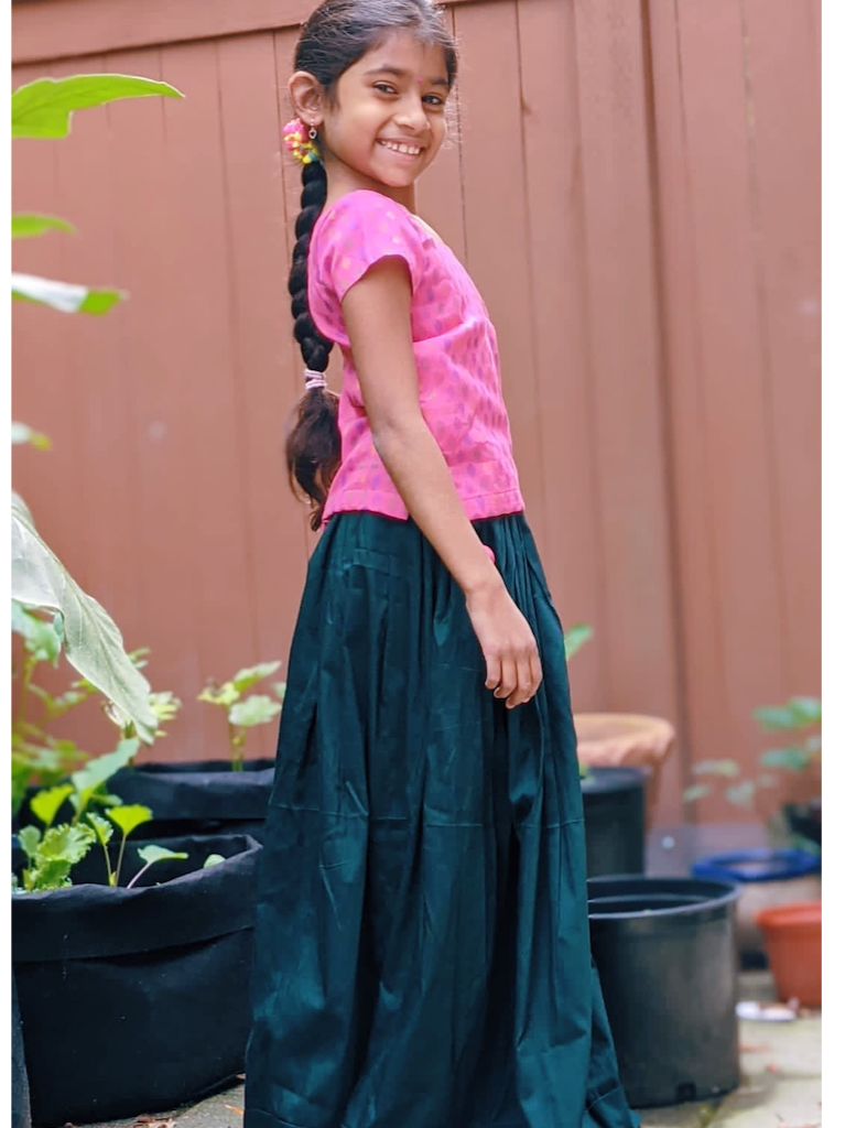 Kids Skirt Set - Silk Cotton