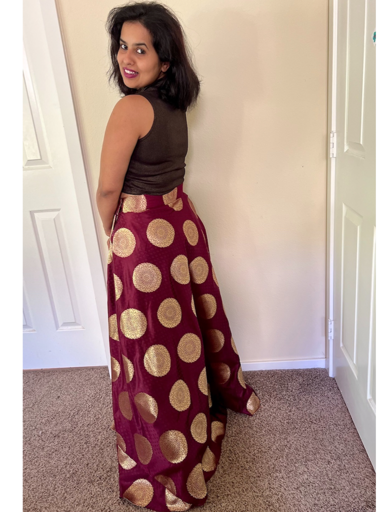 Turkish Delight Skirt Maroon