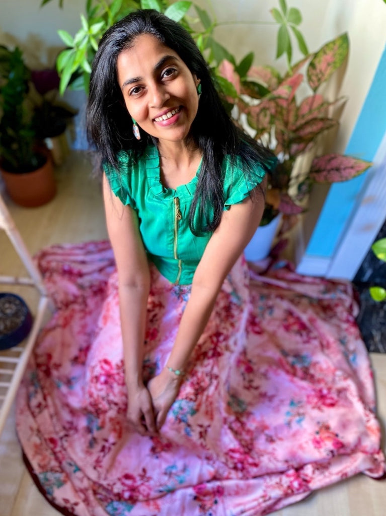 Florence Floral Skirt Set