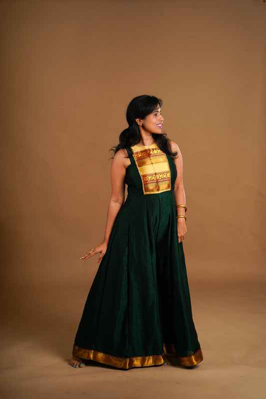 Tanjore Tales Silk Jumpsuits Seattle Store