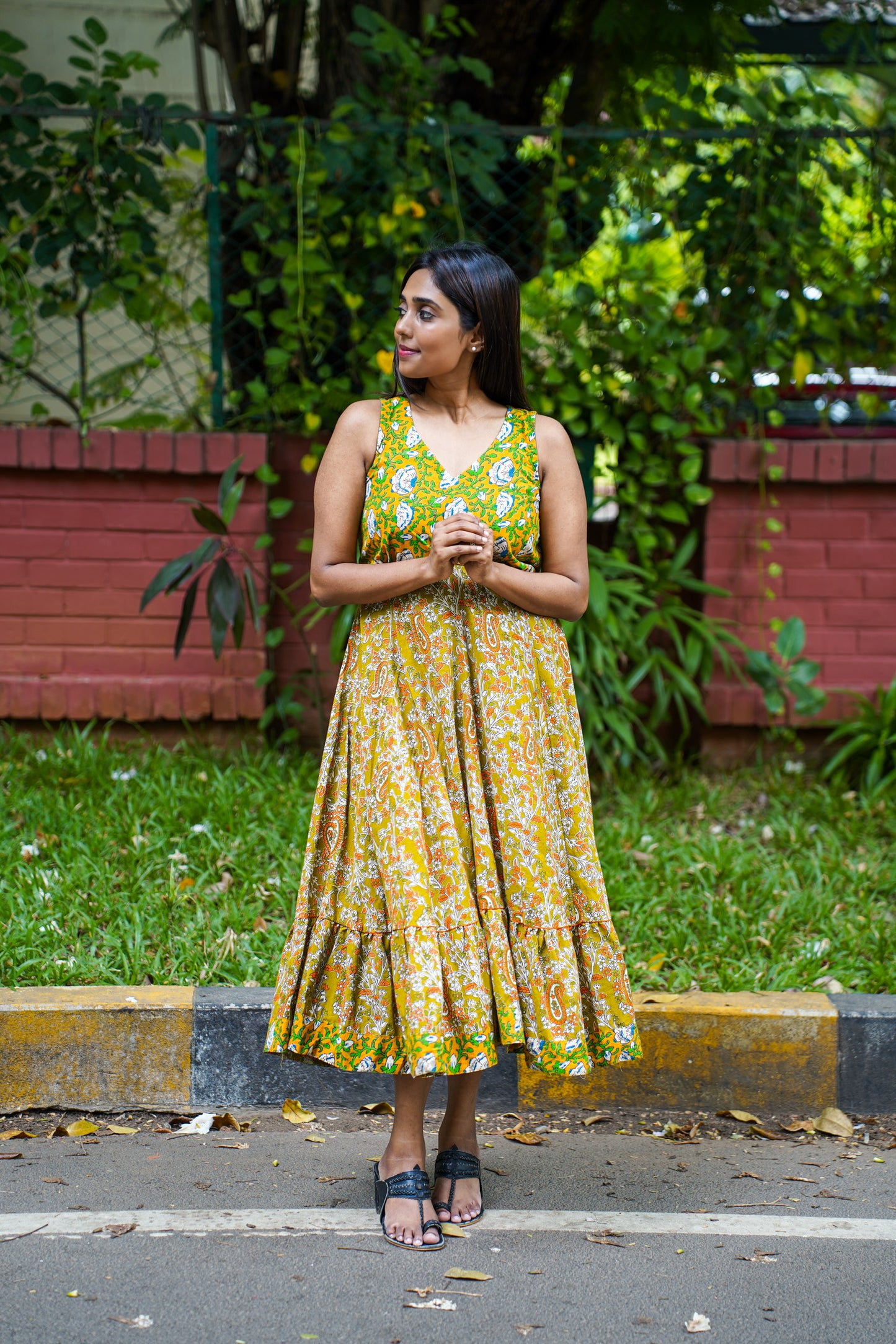 Burano Fusion Dress with florals