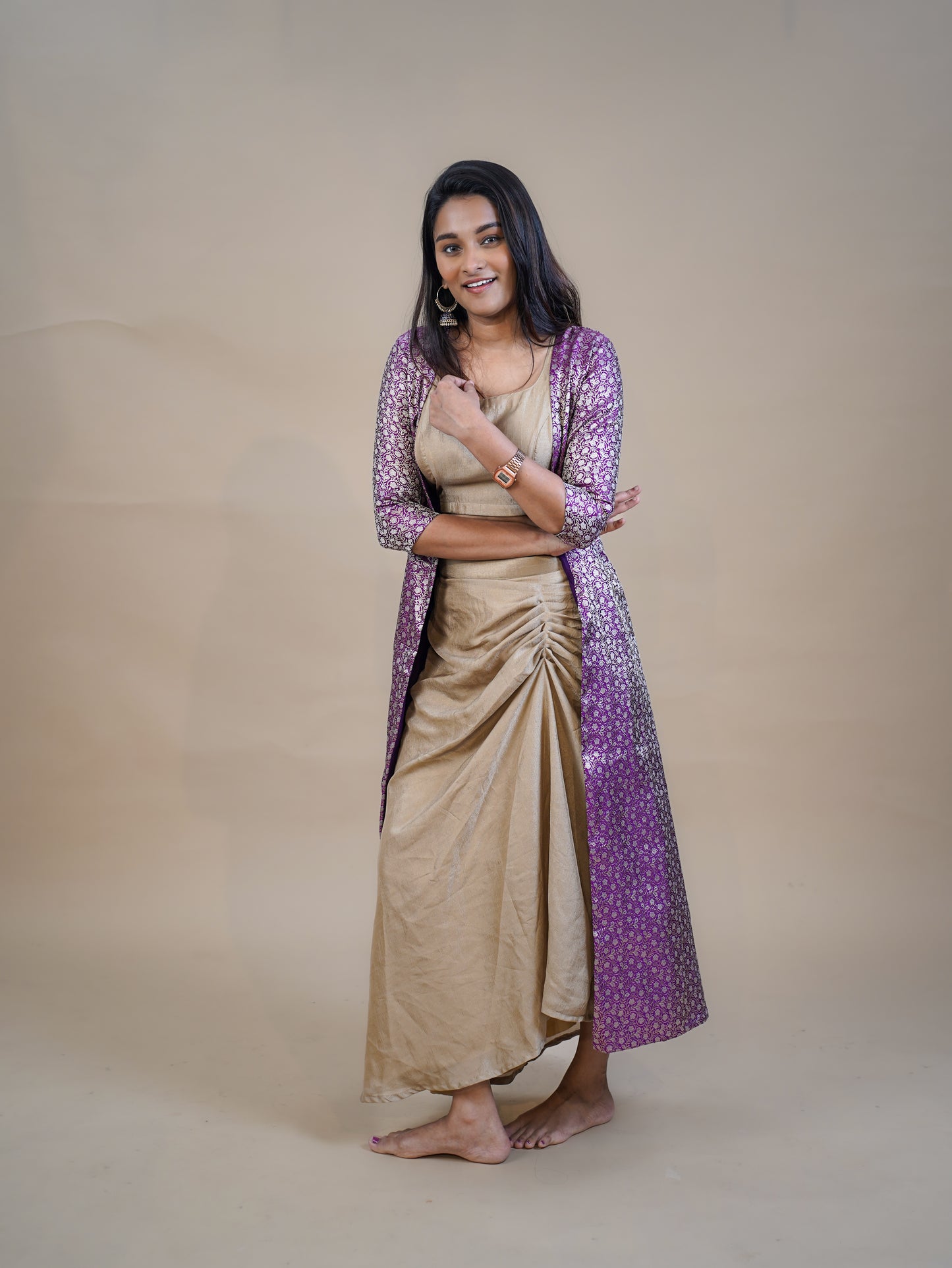 Silk Road Skirt Set and Jacket - II