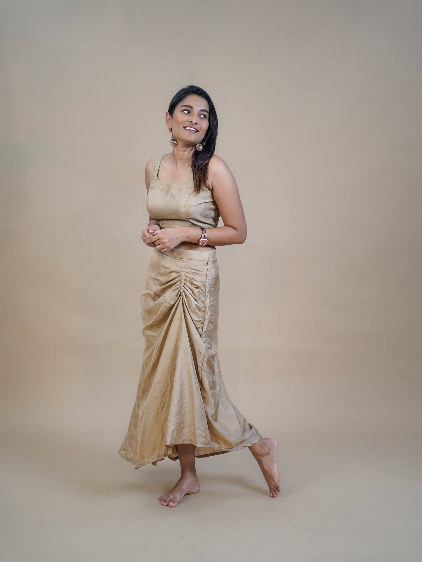 Silk Road Skirt Set and Jacket - II