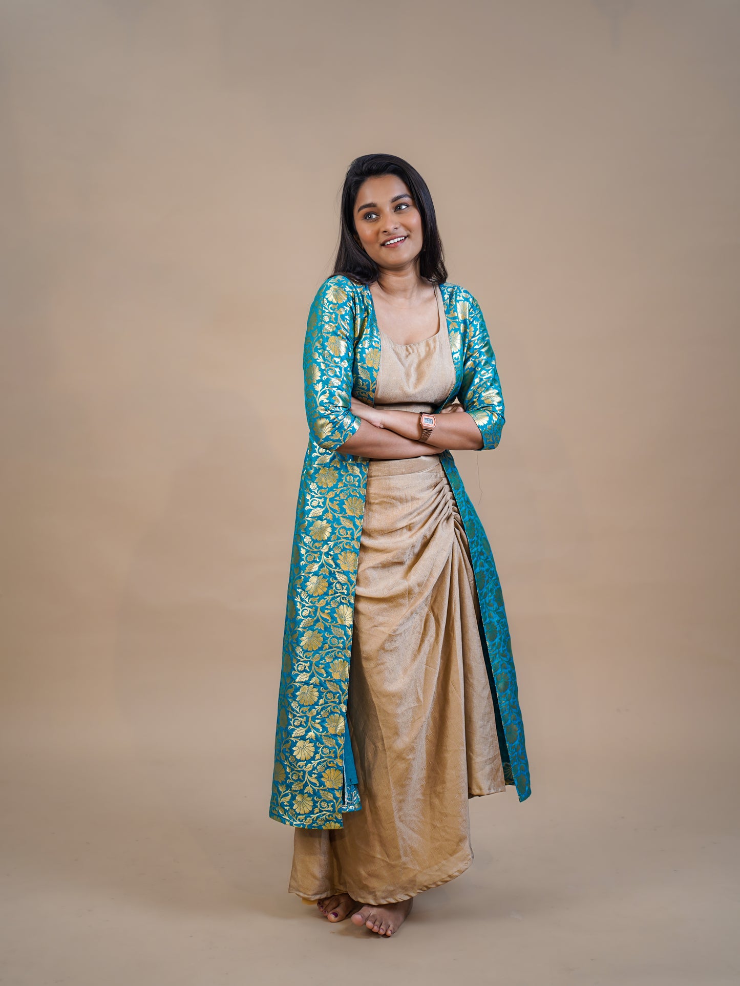 Silk Road Skirt Set and Jacket - II