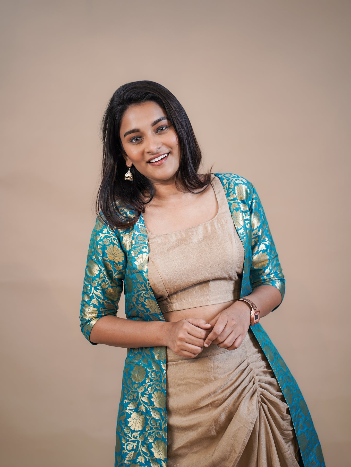 Silk Road Skirt Set and Jacket - II