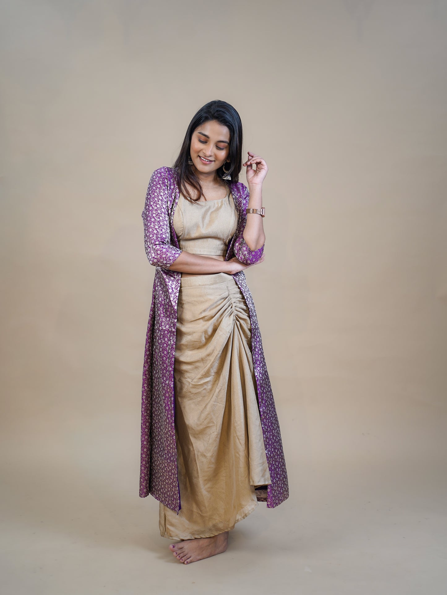 Silk Road Skirt Set and Jacket - II