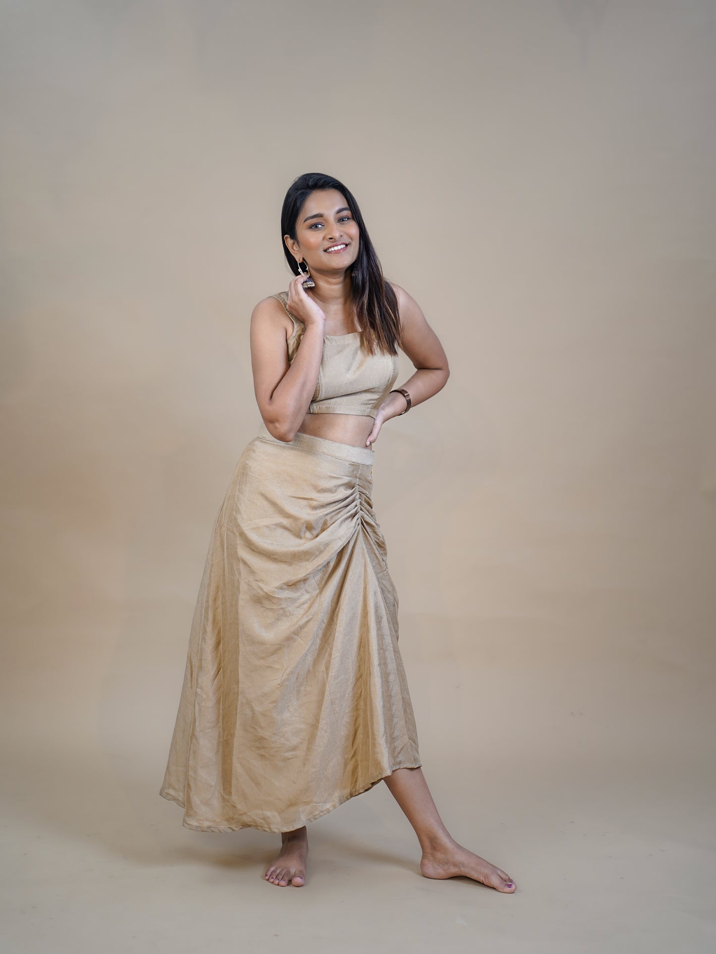 Silk Road Skirt Set and Jacket - II