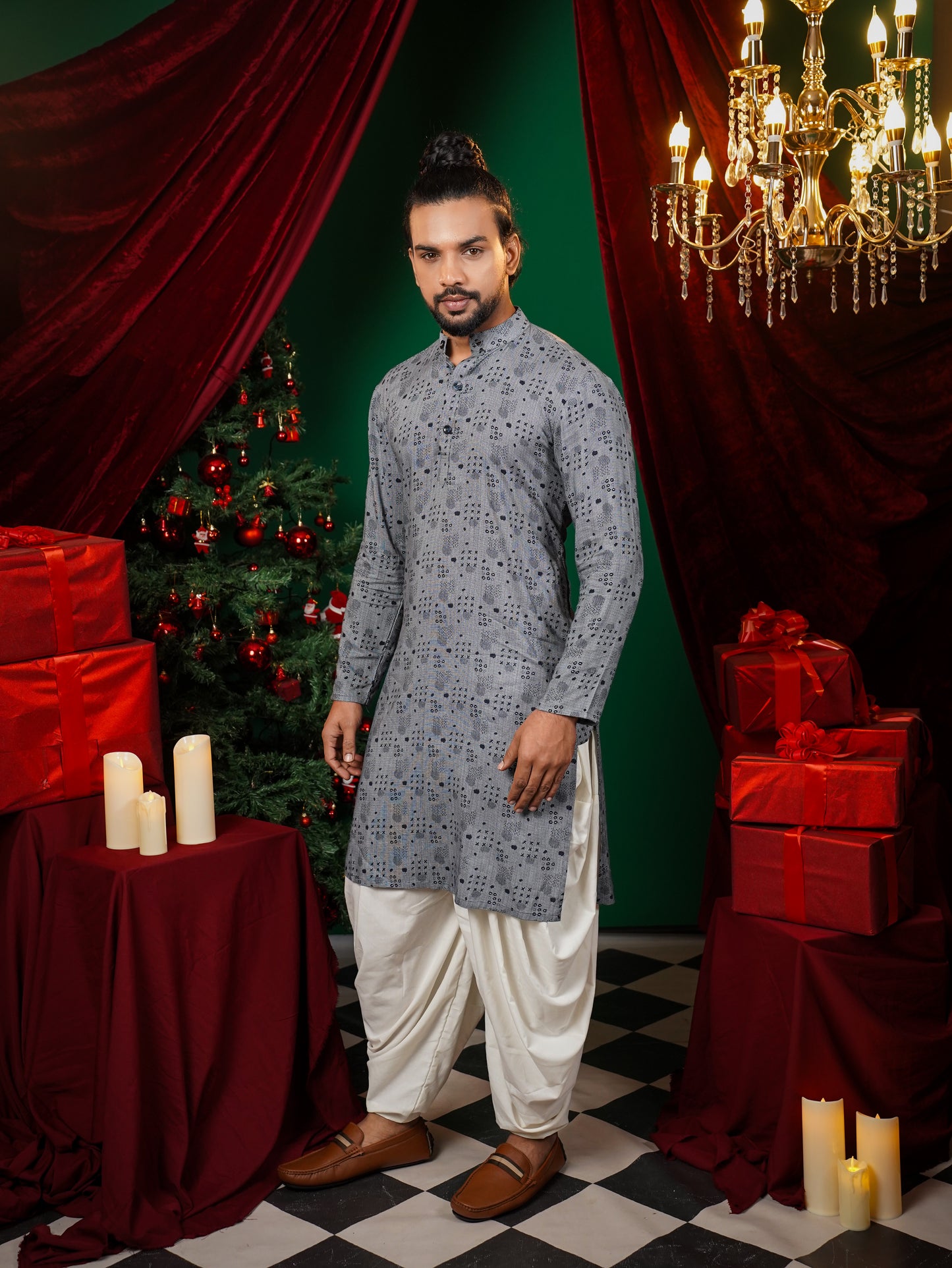 Incredible India Kurta Set - Men