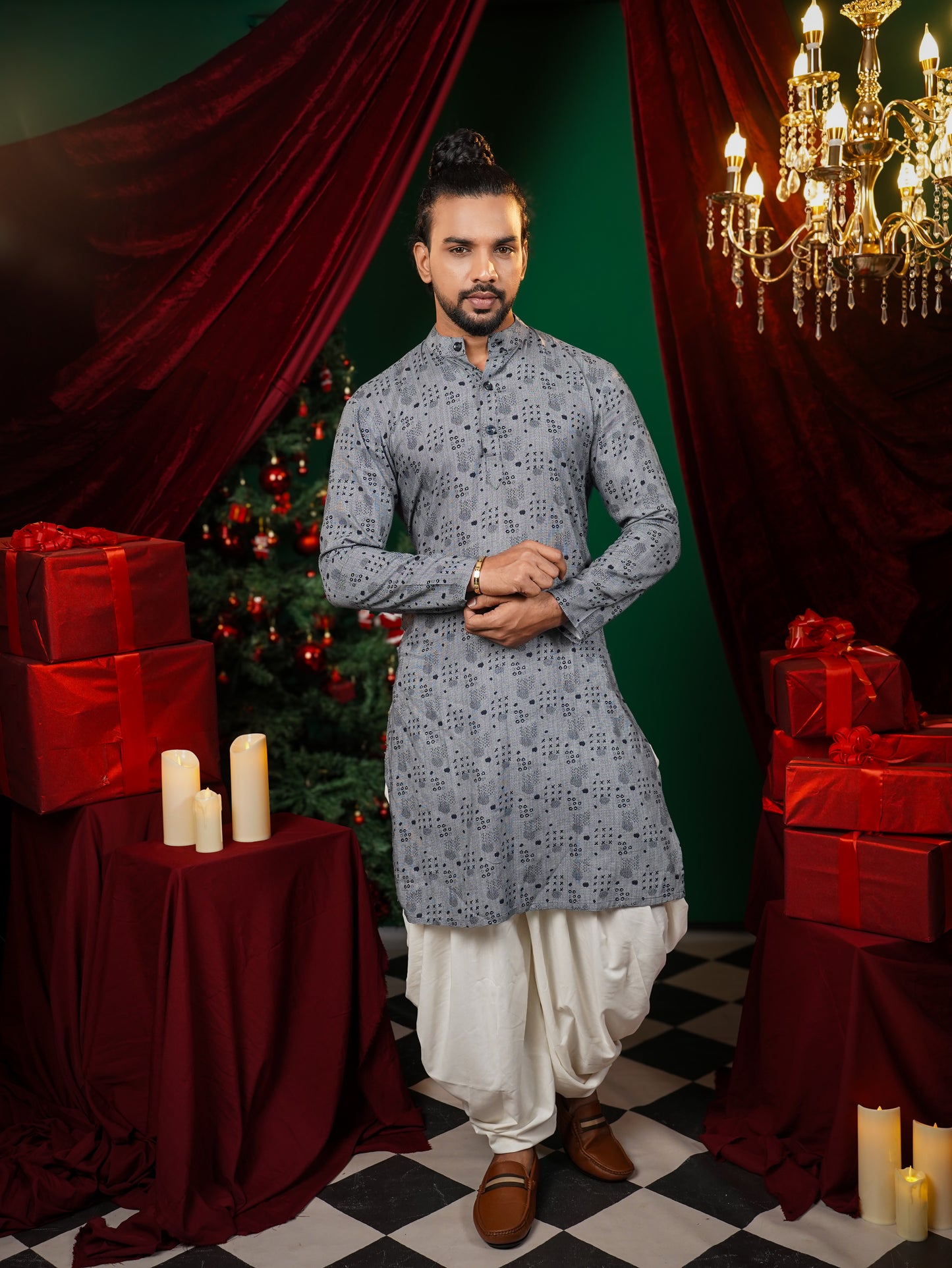 Incredible India Kurta Set - Men