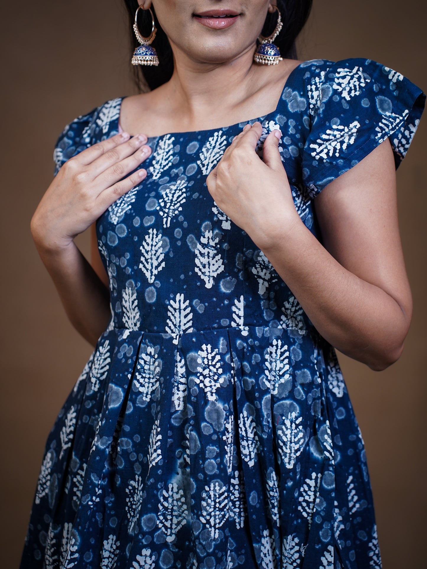 French Rivera Indigo mini dress