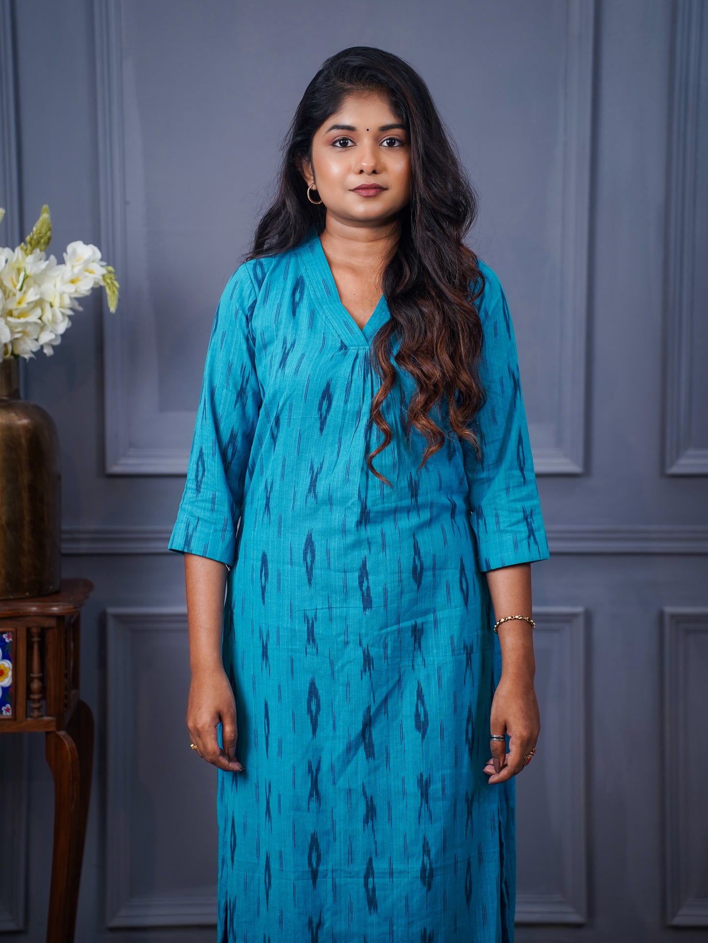 Incredible India Ikkat Coord Suit