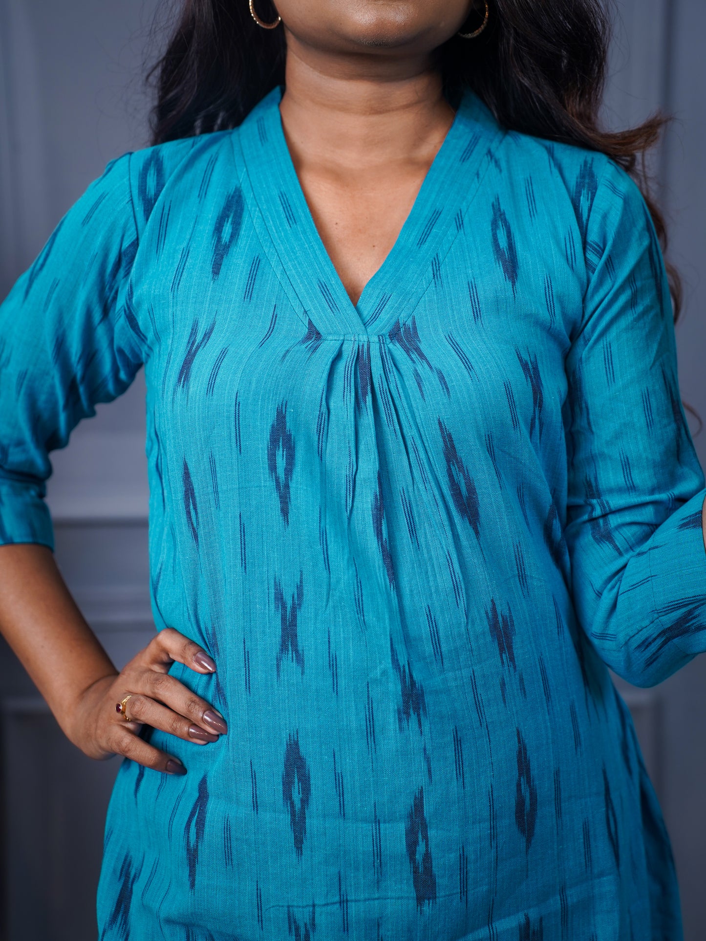 Incredible India Ikkat Coord Suit