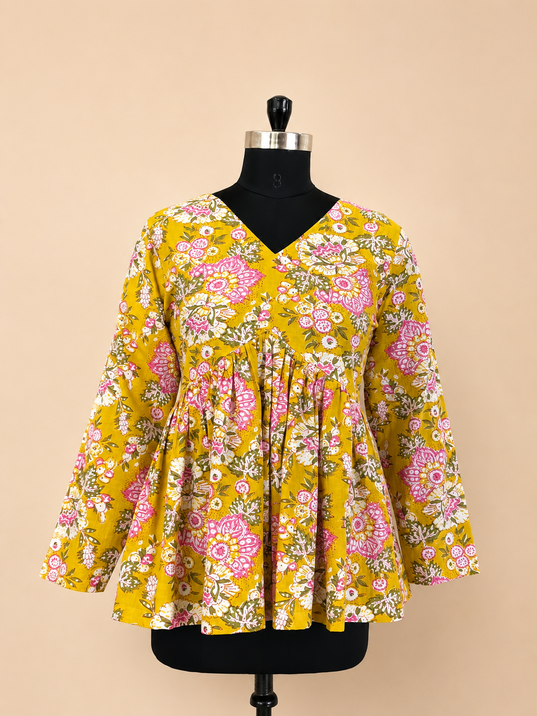 Florence Bloom Peplum Top