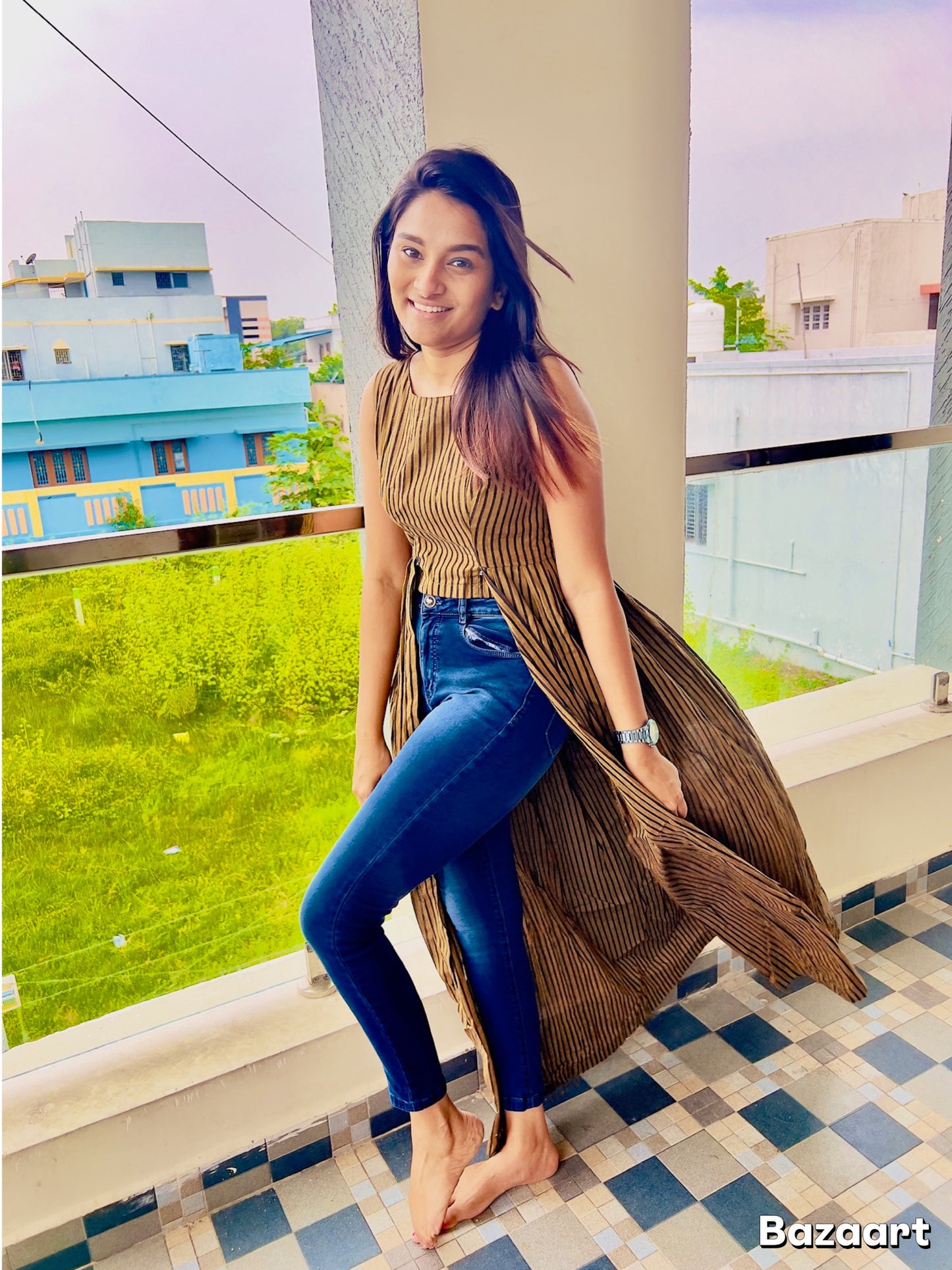 Kadhal Niagara overlay dress