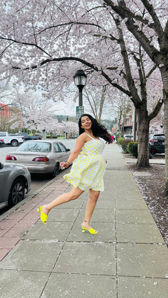 Amalfi Bow back Knee Length Dress - Seattle store