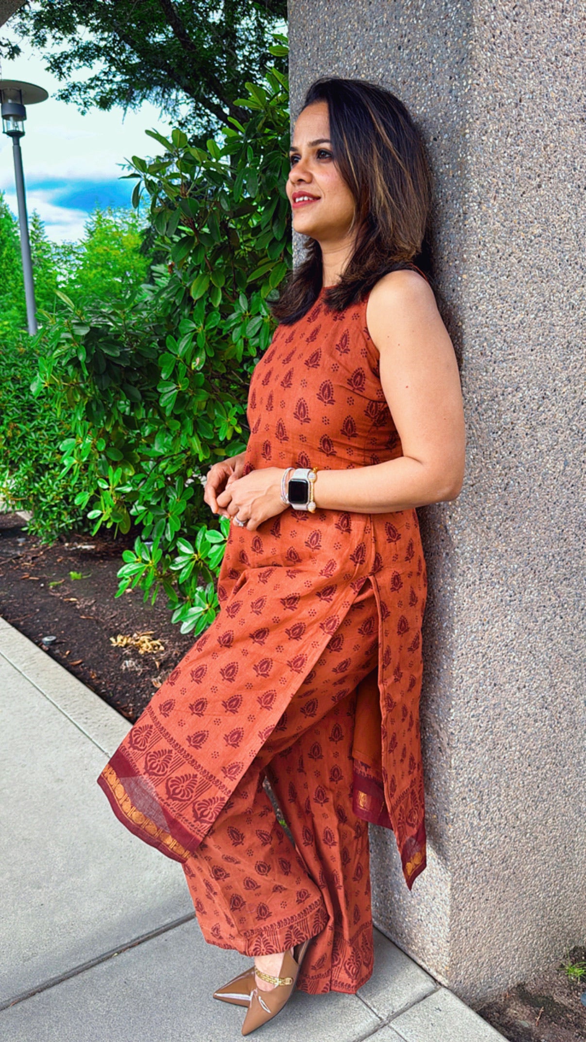 Madurai Sungudi Coords Set Seattle Store