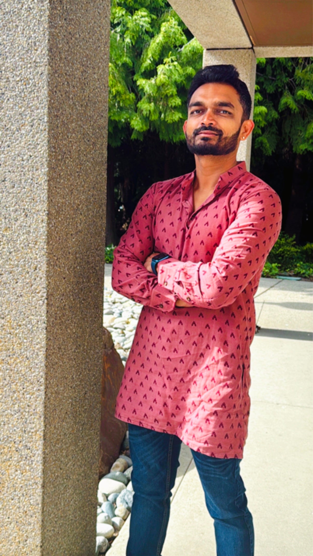 Twinning dress - Sungudi Men Kurtha and Women Coords - Settle Store