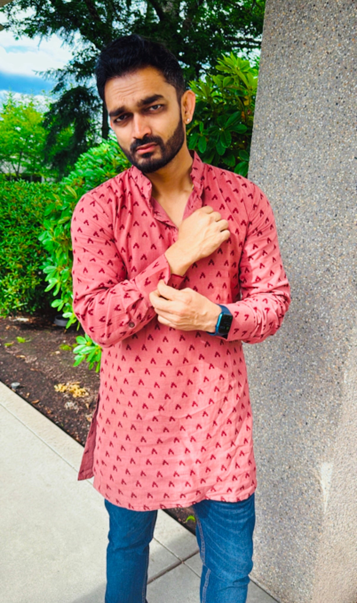 Twinning dress - Sungudi Men Kurtha and Women Coords - Settle Store