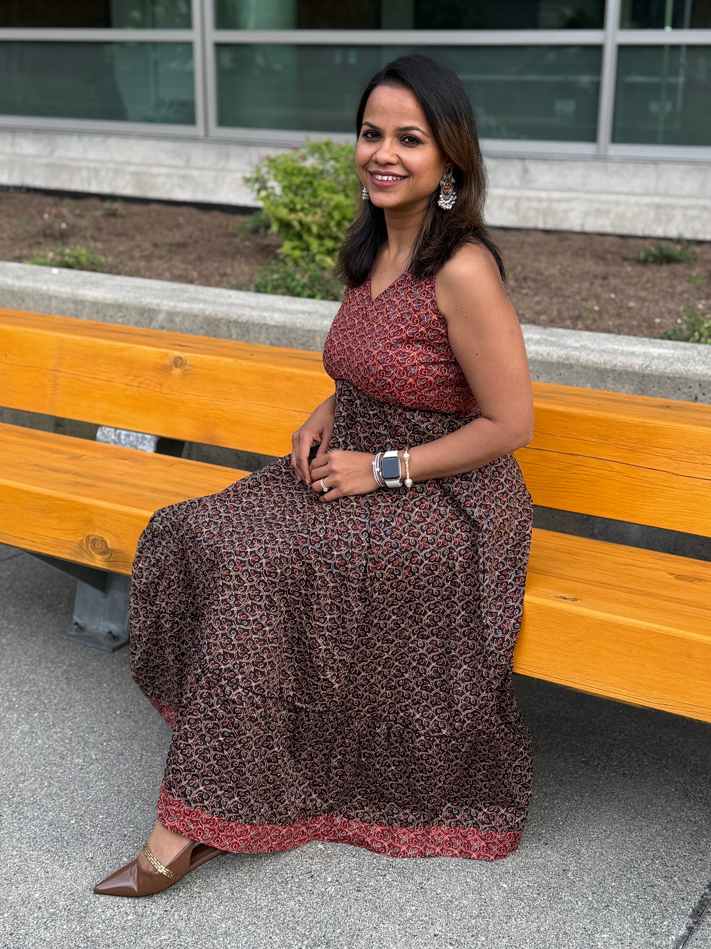 Burano Fusion Dress with florals