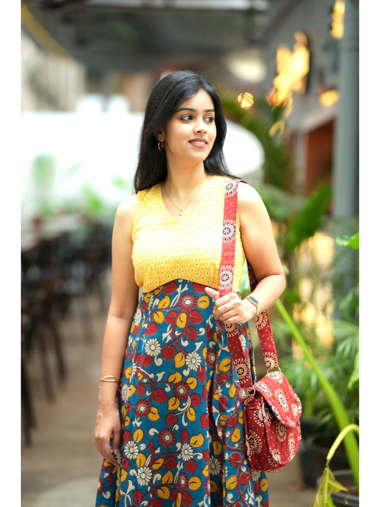 Burano Fusion Dress with designs