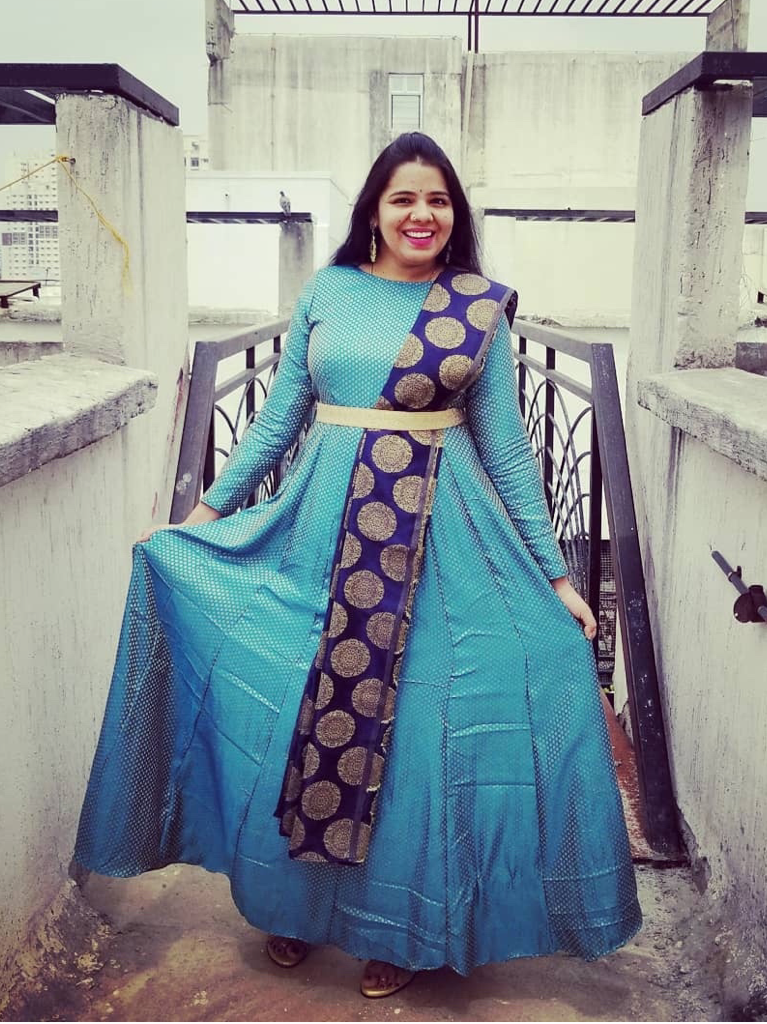 Banarazi Belt Maxi Dress