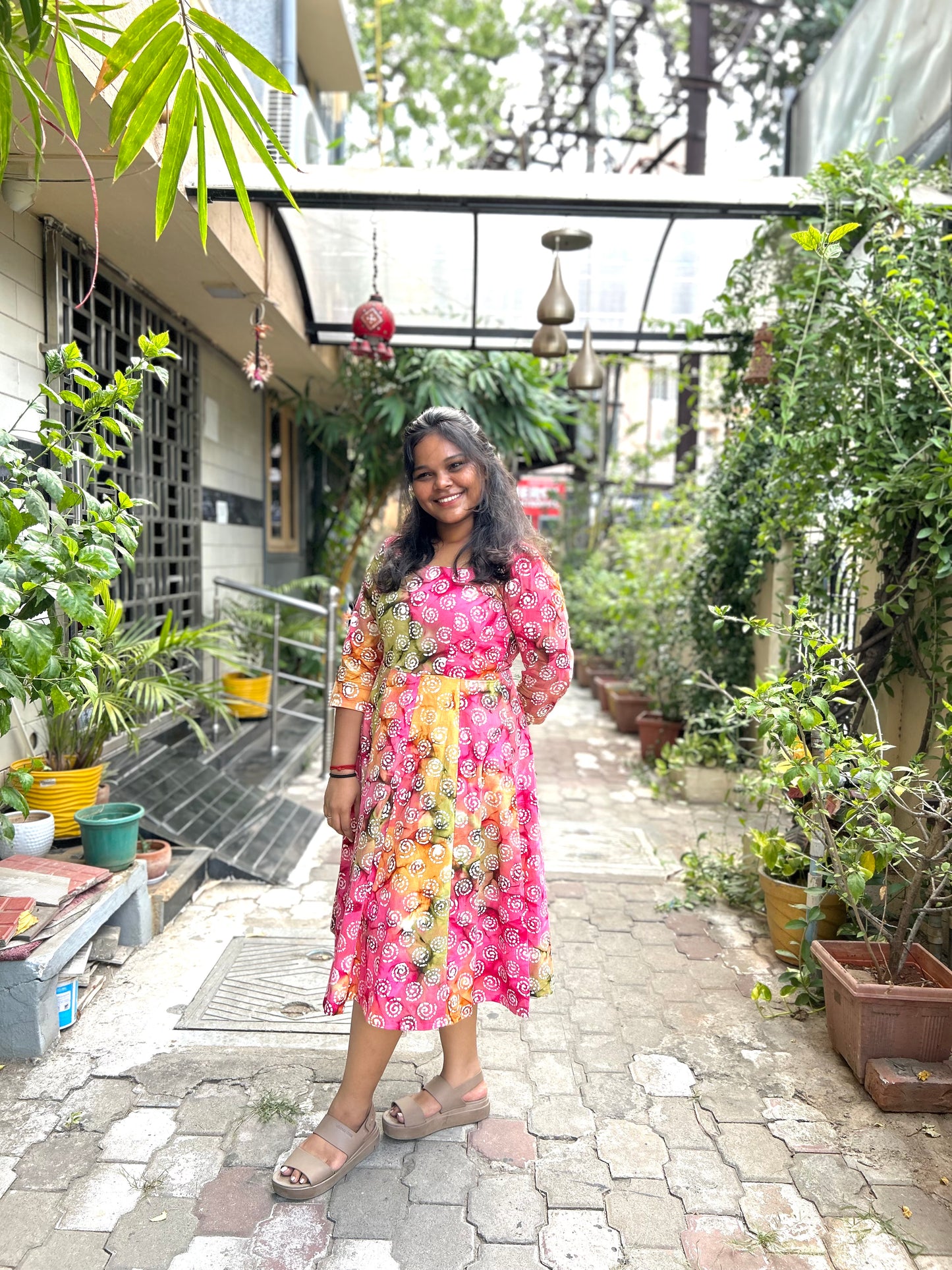 Bilwara Batik Midi Dress