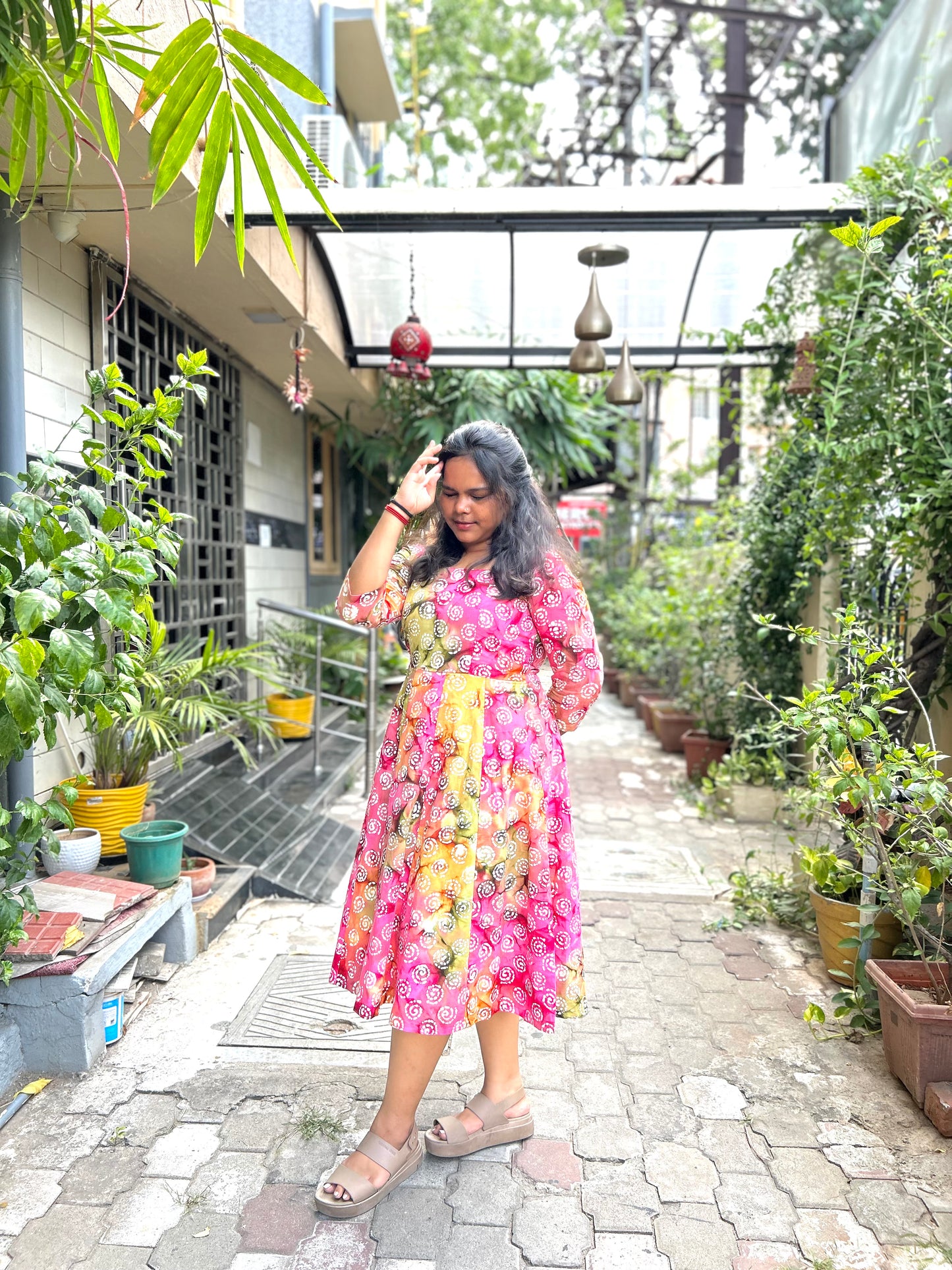 Bilwara Batik Midi Dress