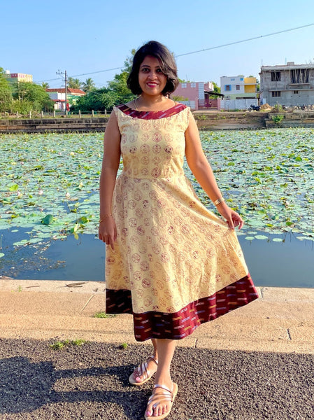 Namma Chennai Midi Dress full
