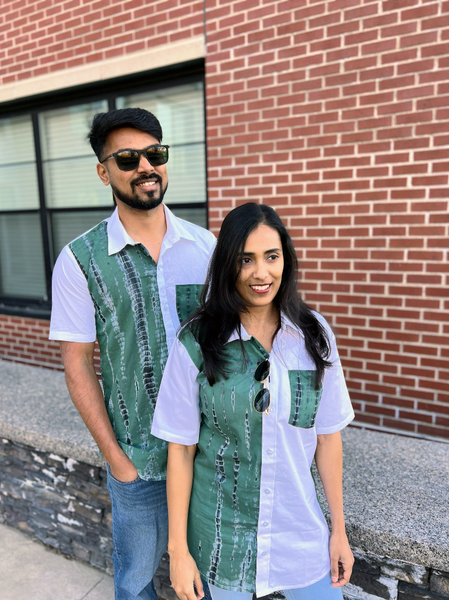Twinning outfit -  Tie and dye  shirt(couple)