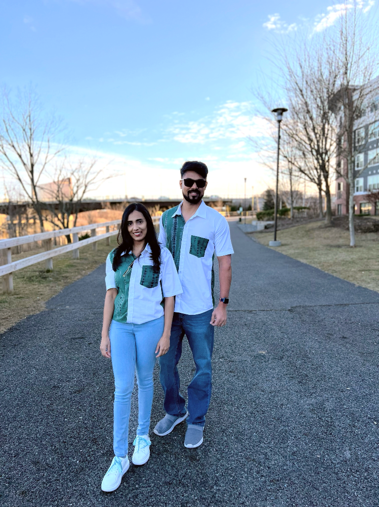 Twinning outfit -  Tie and dye  shirt(couple)