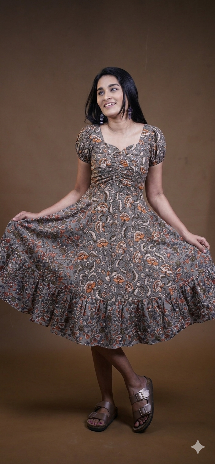 London Fog Midi Dress
