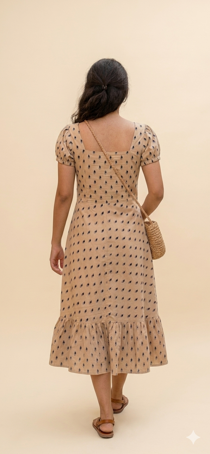 London Fog Midi Dress