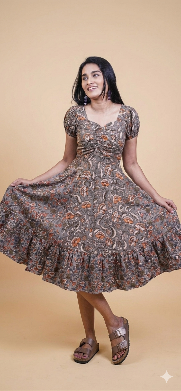 London Fog Midi Dress