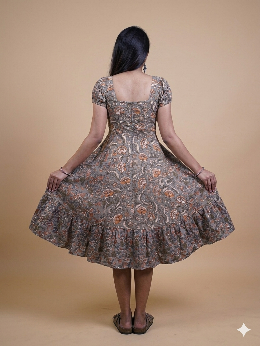 London Fog Midi Dress