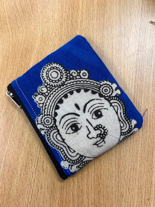 Kalamkari Coin Pouch - Small  - Four in a set