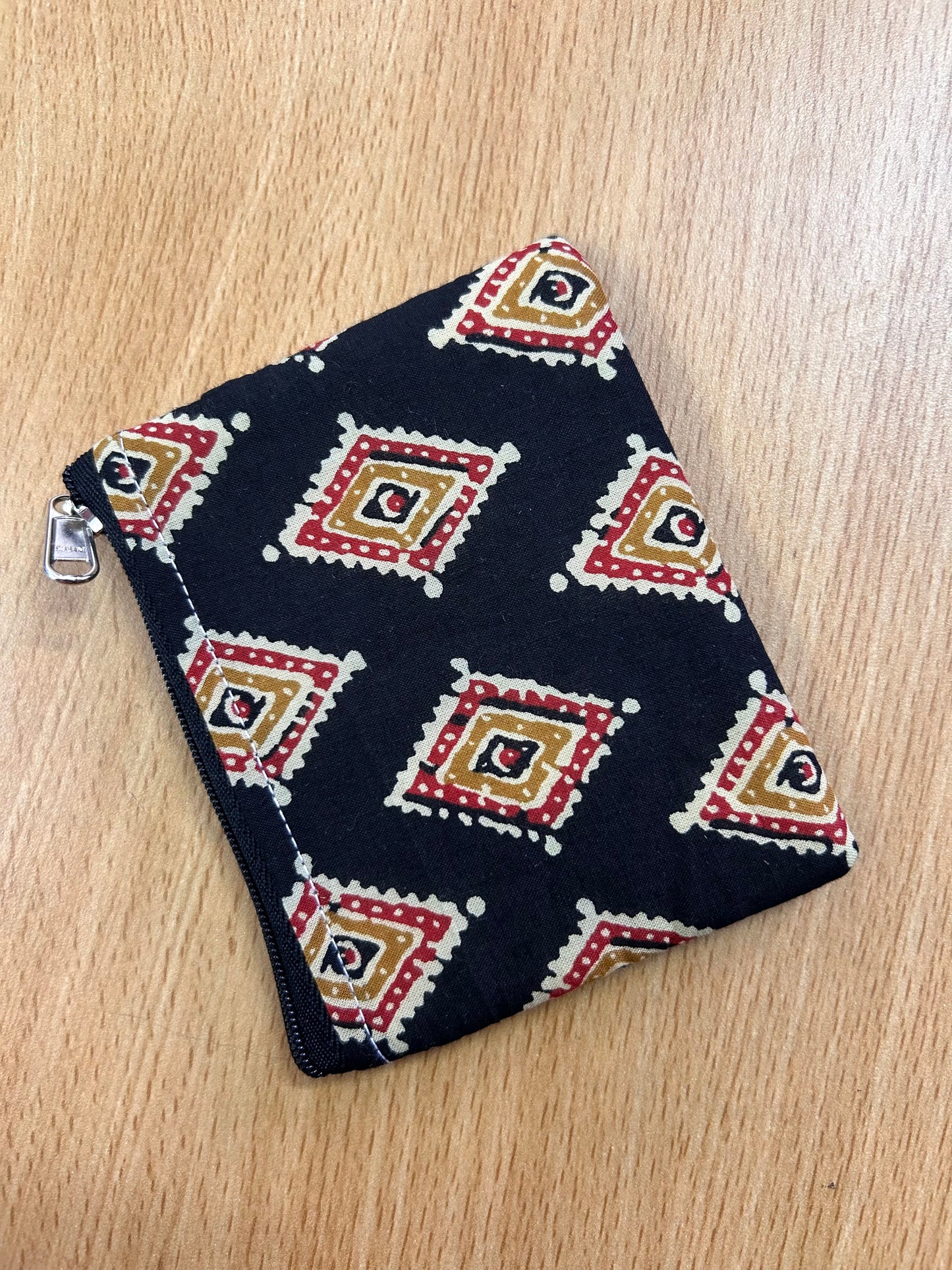 Kalamkari Coin Pouch - Small  - Four in a set
