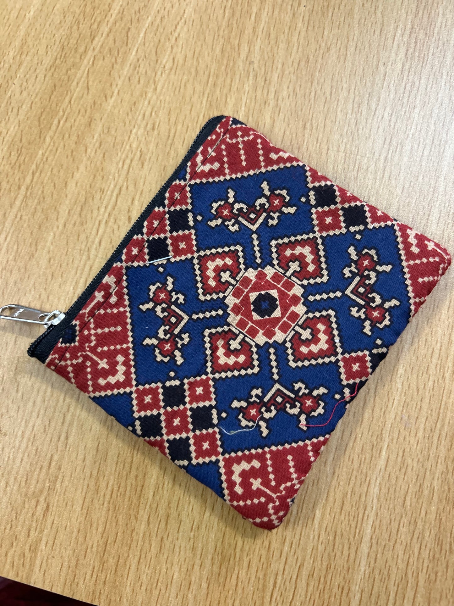 Kalamkari Coin Pouch - Small  - Four in a set