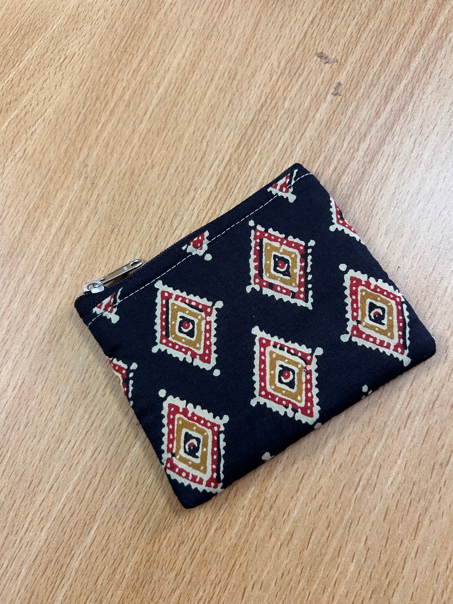 Kalamkari Coin Pouch - Small  - Four in a set