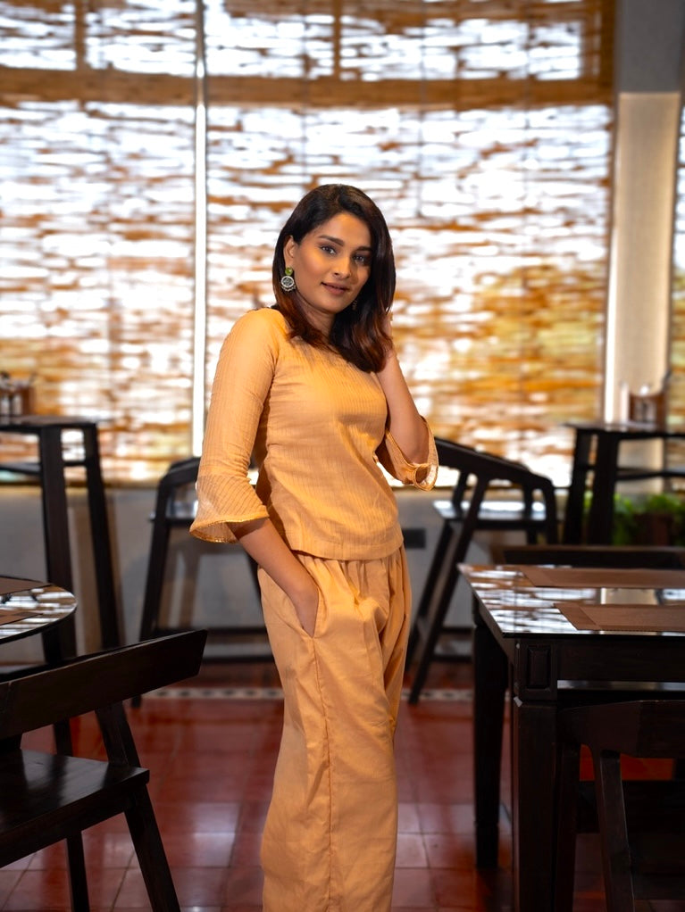 South Cotton Coords Set - Beige