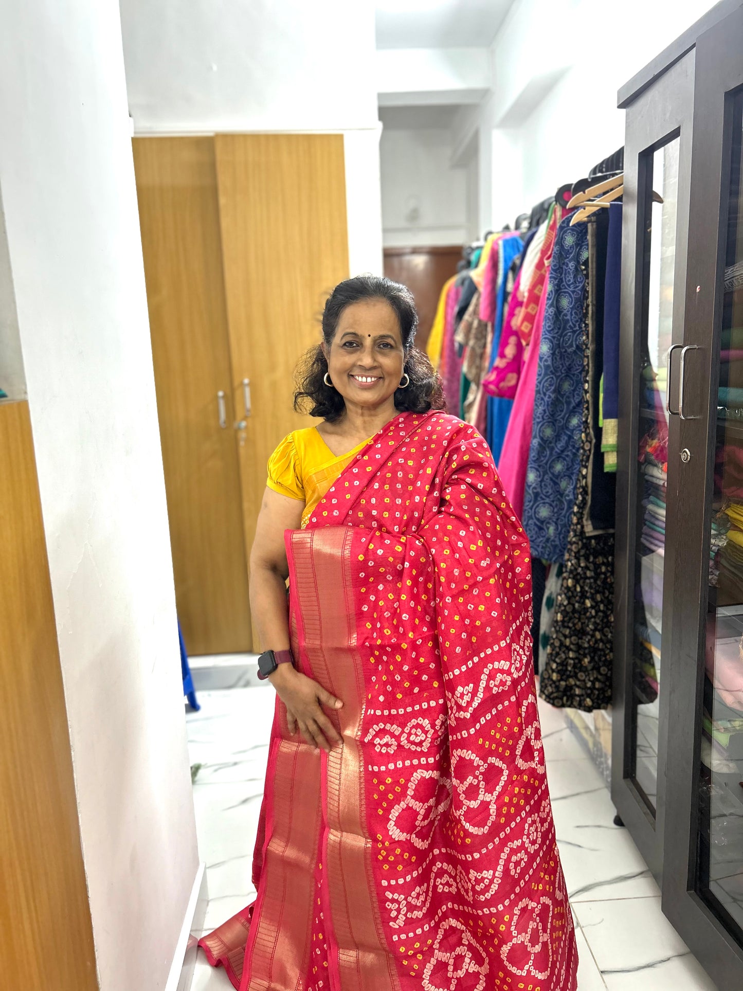 Padmavathi Bhandhani Inspired Chiffon Saree