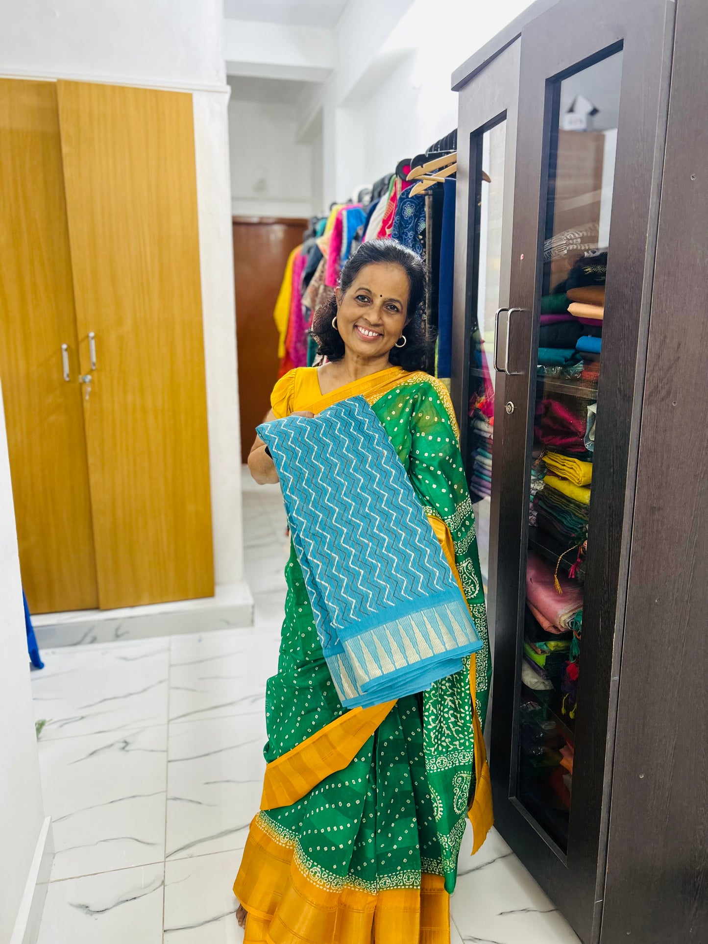 Padmavathi Bhandhani Inspired Chiffon Saree