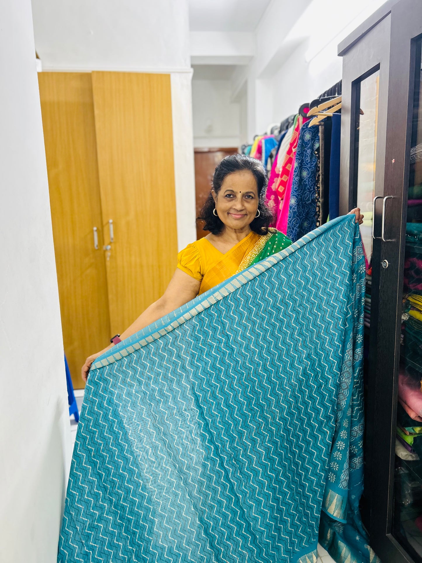 Padmavathi Bhandhani Inspired Chiffon Saree