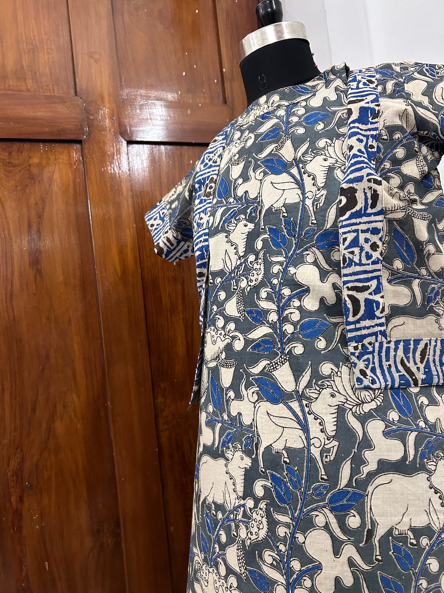 Incredible India Kalamkari Halter Neck Top