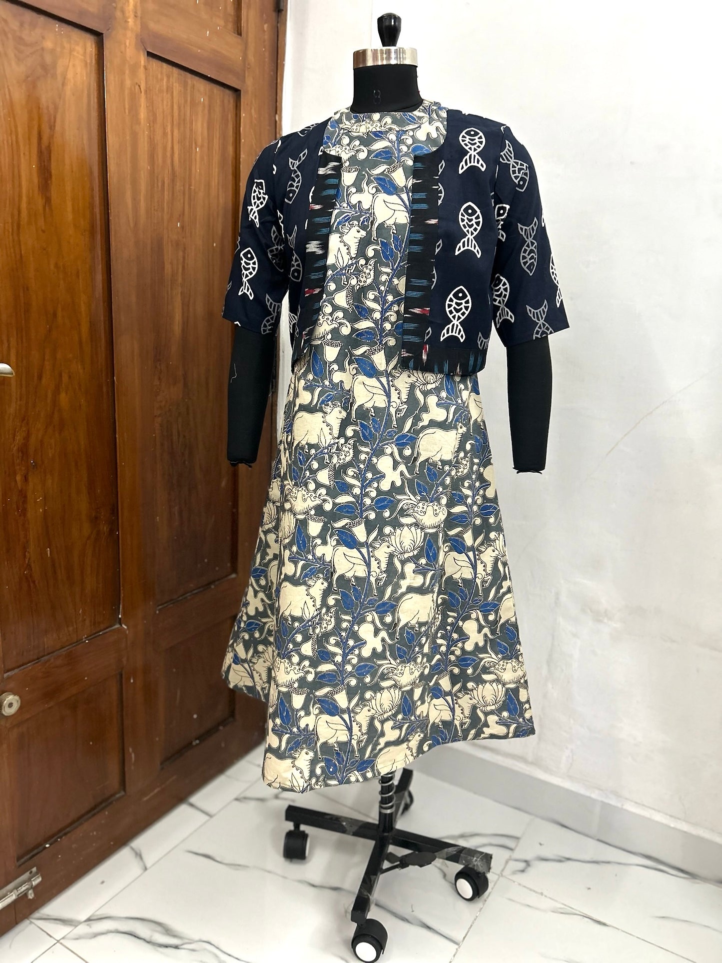 Incredible India Kalamkari Halter Neck Top