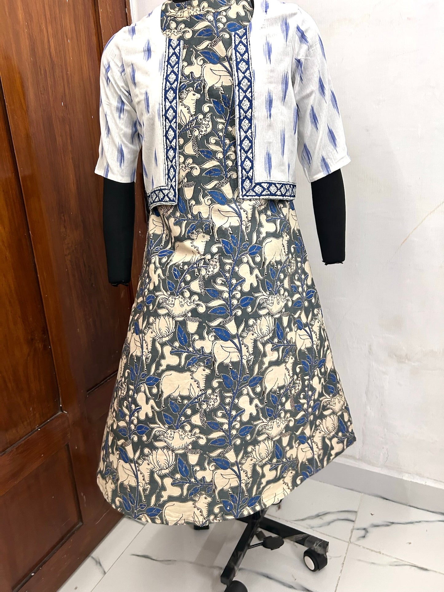 Incredible India Kalamkari Halter Neck Top