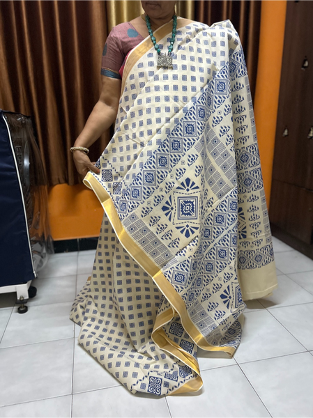 Raanchana - Kanchi  Handloom Cotton Saree